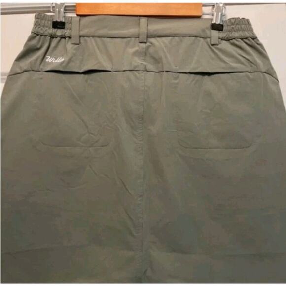 Willit Women's Outdoor Golf Casual Skort / Skirt UPF 50+ Quick Dry Zip Size M - Picture 2 of 6